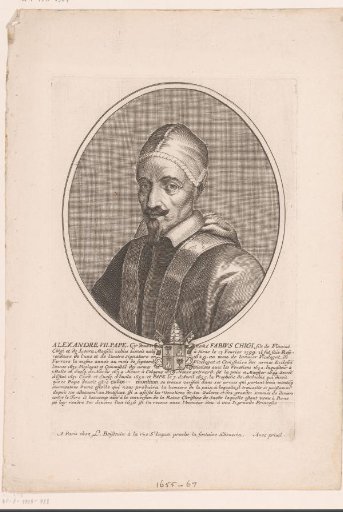 Portrait of Pope Alexander VII