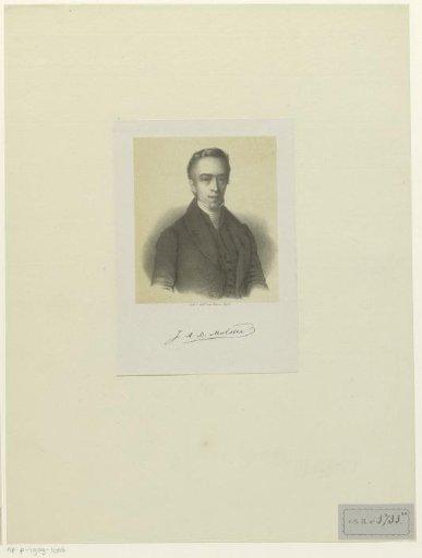 Portrait of Johannes Abraham Dederiks Molster