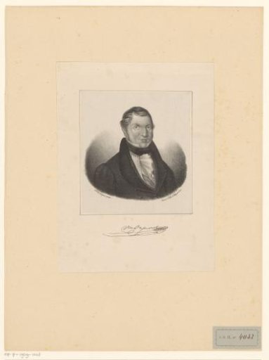 Portrait of Anthonius Gerardus van Onsenoort