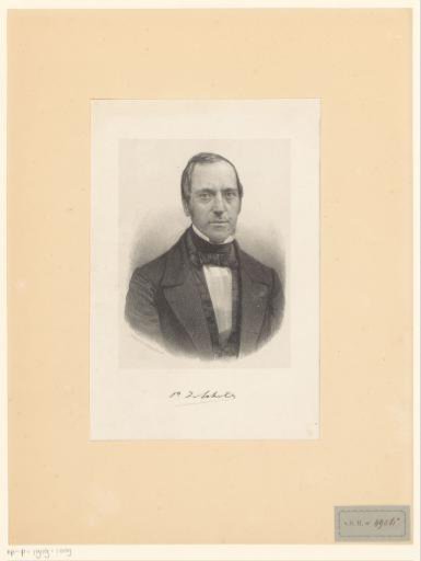Portrait of Petrus Johannes Schotel