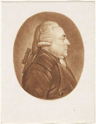 Portrait of J. Roquette, physician in Haarlem