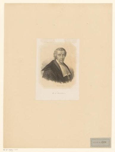 Portrait of Bernardus Franciscus Suerman