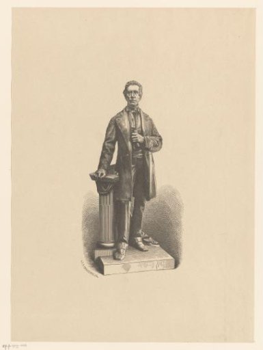 Statue of Johan Rudolf Thorbecke