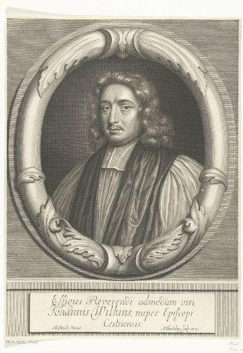 Portrait of John Wilkins, Bishop of Chester