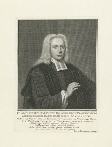 Portrait of Frans Burman (II)