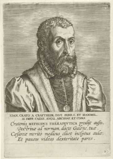 Portrait of Johannes Crato