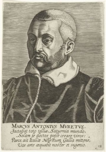 Portrait of Marco Antonio Muretus