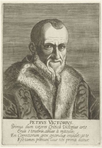 Portrait of Pietro Vettori