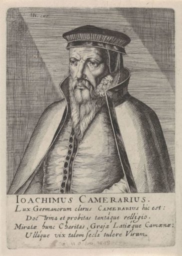 Portrait of Joachim Camerarius