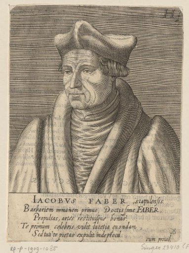 Portrait of Jacques Lefèvre d'Étaples