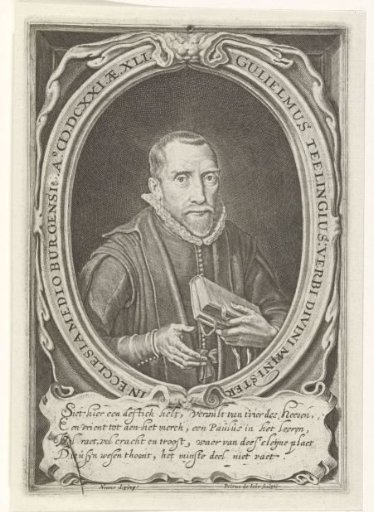 Portrait of Willem Teelinck