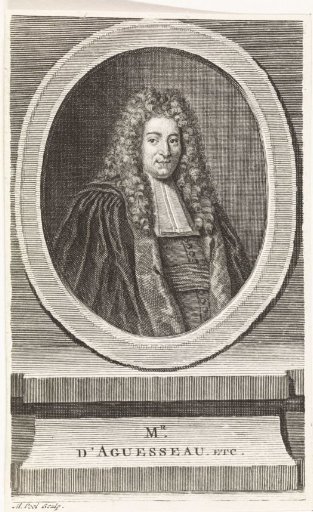 Portrait of Henri François d'Aguesseau