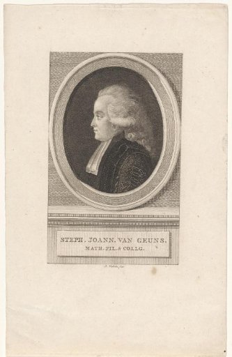 Portrait of Stephanus Johannes van Geuns, version B