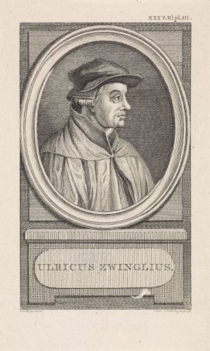 Portrait of Ulrich Zwingli