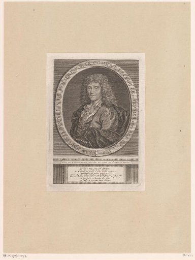 Portrait of Jean-Baptiste Poquelin Molière
