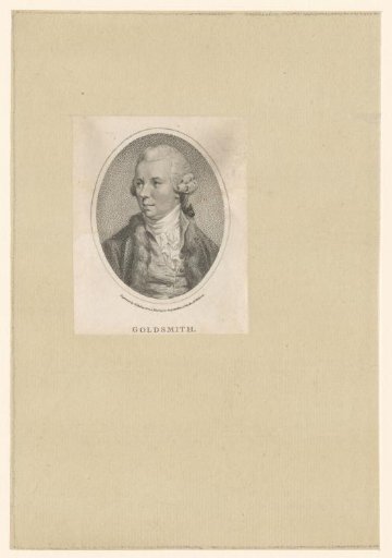 Portrait of Oliver Goldsmith