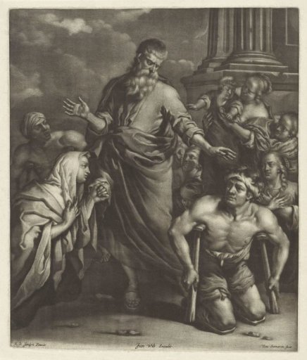 Paul Heals a Man Who Could Not Walk