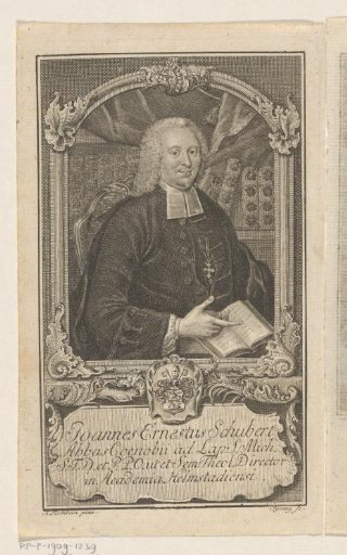 Portrait of Johann Ernst Schubert
