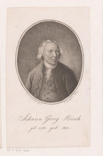 Portrait of Johann Georg Büsch