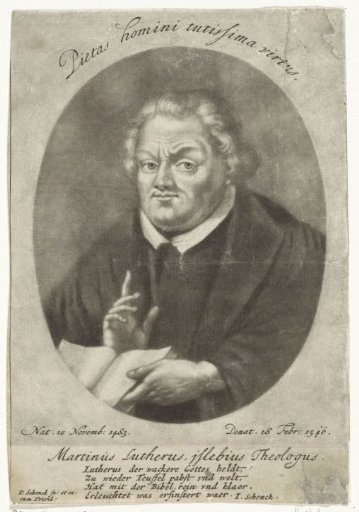 Portrait of Martin Luther
