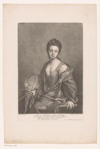 Portrait of Geneviève Blanchot as Painting