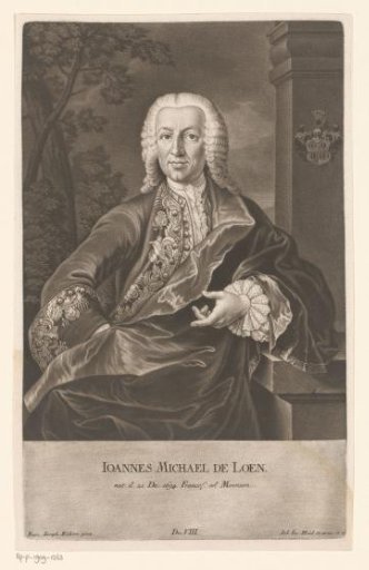 Portrait of Johann Michael von Loën