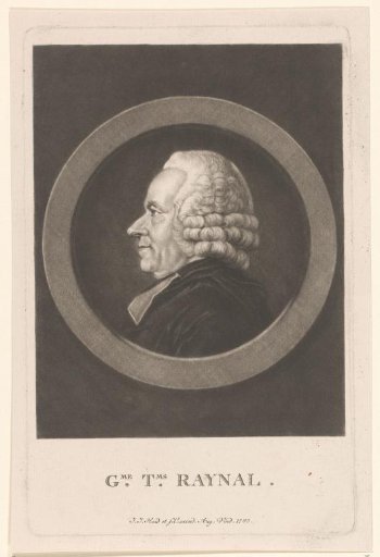 Portrait of Guillaume-Thomas François Raynal