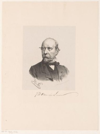 Portrait of Jan Hendrik van de Laar