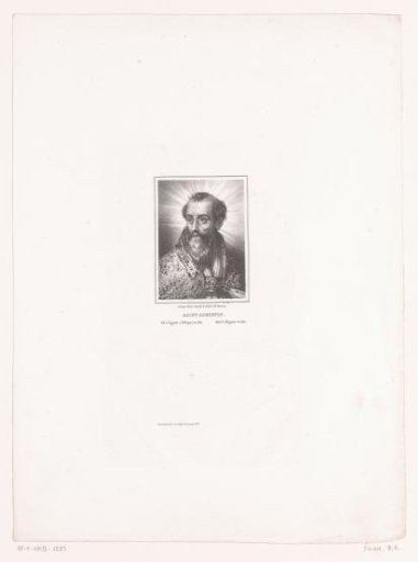 Portrait of Augustine of Hippo
