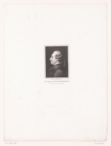 Portrait of Pierre-Augustin Caron de Beaumarchais