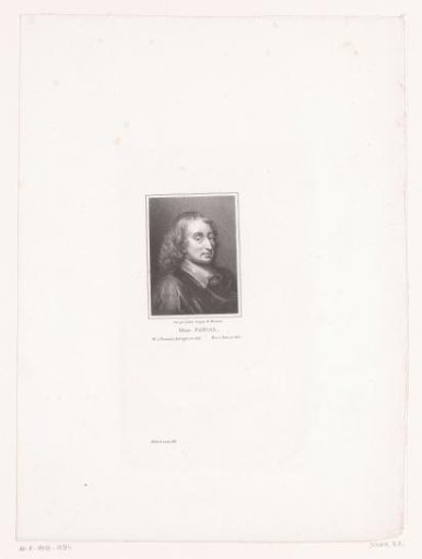 Portrait of Blaise Pascal