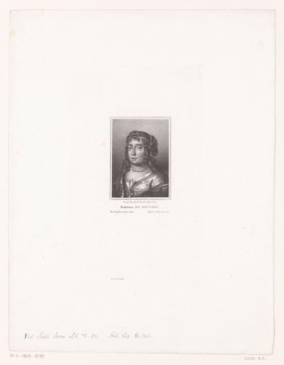 Portrait of Madeleine de Scudéry