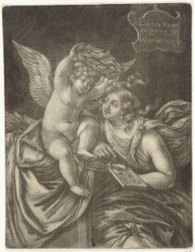 Amor Crowns the Personification of Painting