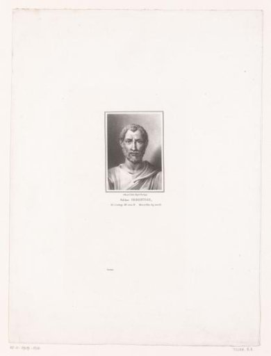 Portrait of Publius Terence