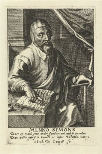 Portrait of Menno Simons