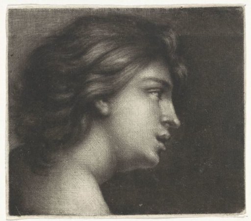 Head of a young woman