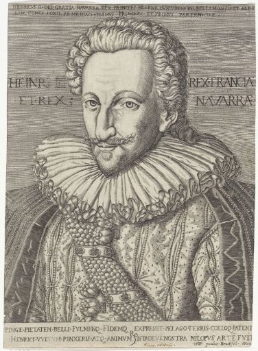 Portrait of Henry IV, King of France and Navarre