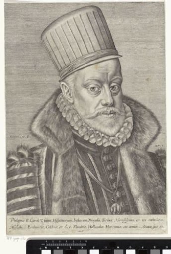 Portrait of Philip II, King of Spain, at the age of 59