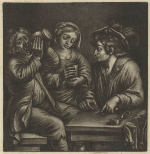 Tavern Scene with Three Figures