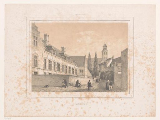 View of the hospital in Lessen