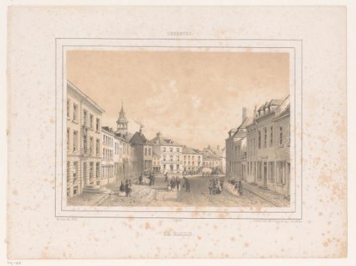 View of a street in Lessen