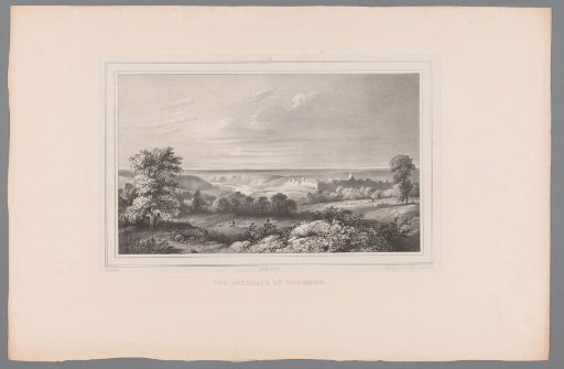 View of the Ruins of the Castle of Poilvache