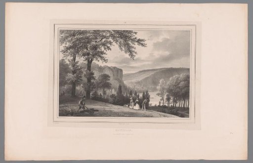 Mountain Landscape near Rouillon
