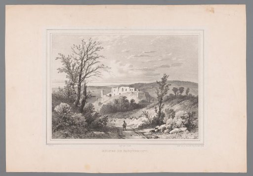 Landscape with the Ruins of Valkenburg Castle