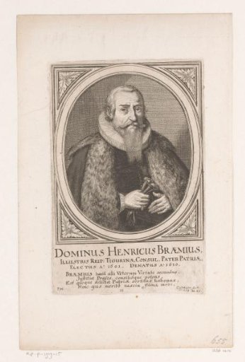 Portrait of Henricus Braemius