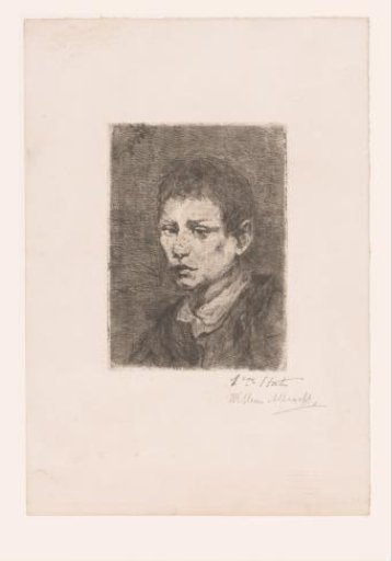 Portrait of an unknown boy