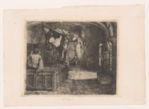 Hall of Museum Het Steen in Antwerp