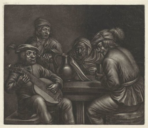 Musicians at a Table