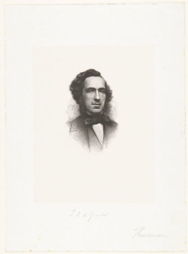 Portrait of Petrus Augustus de Genestet