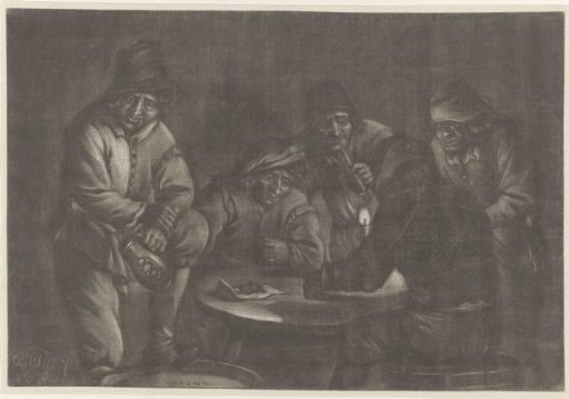 Five Men by Candlelight